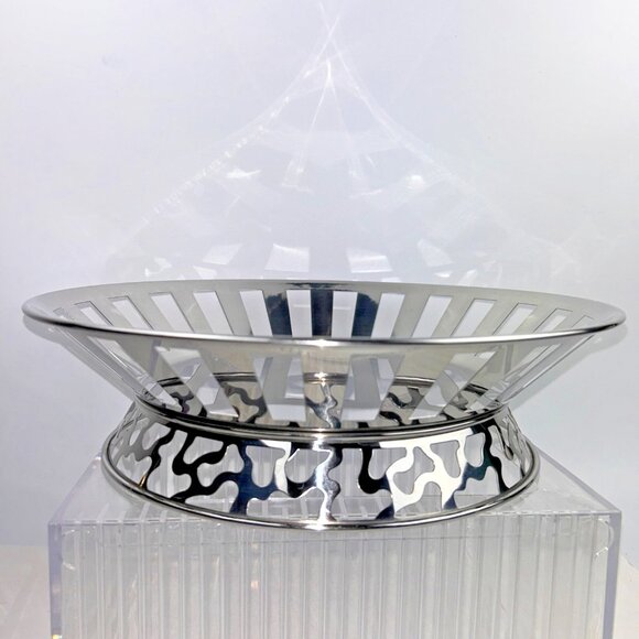 George J. Sowden Bodum Polished Stainless Steel Design 13" Bowl 1987 Sereno - Picture 1 of 16